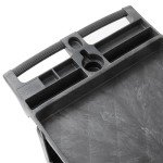 Heavy Duty 2-Tier Rolling Utility Service Cart