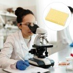 96-Well PCR Tube Rack with Waterproof Holder - Yellow