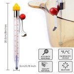 Candy Frying Thermometers with Clip - 2 Pack
