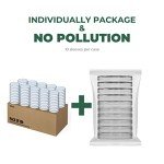 100 Sterile Thick Plastic Petri Dishes with Lids