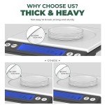 100 Sterile Thick Plastic Petri Dishes with Lids