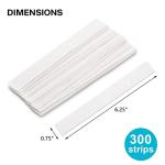 300 Pcs Chromatography Paper Strips for Science