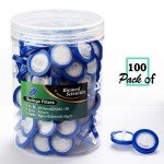 Nylon Syringe Filters 25mm 0.45um Pore Size Pack of 100