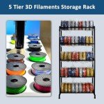 Heavy Duty 3D Printer Filament Storage Rack