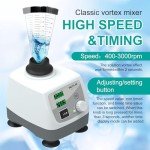 Vortex Mixer Shaker with LED Display and Speed Control