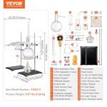 VEVOR 500ml Essential Oil Distillation Kit