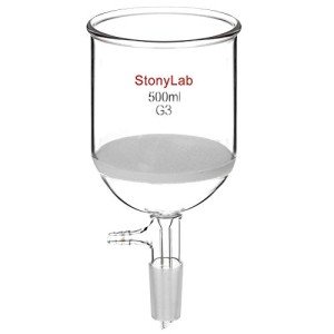 StonyLab Borosilicate Glass Buchner Funnel, 500ml