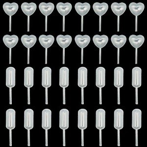 100 Pcs Mini Dessert Pipettes for Baking & Parties