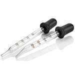 Calibrated Glass Eye Dropper Set - 2 Pack