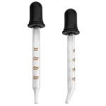 Calibrated Glass Eye Dropper Set - 2 Pack