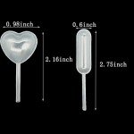 100 Pcs Mini Dessert Pipettes for Baking & Parties