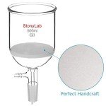 StonyLab Borosilicate Glass Buchner Funnel, 500ml