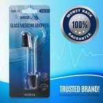 Calibrated Glass Eye Dropper Set - 2 Pack