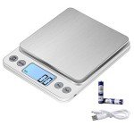 KUBEI Upgraded Digital Kitchen Scale 5kg/0.1g