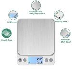 KUBEI Upgraded Digital Kitchen Scale 5kg/0.1g
