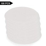 StonyLab 74mm Quantitative Filter Paper Circles, 100 Pack