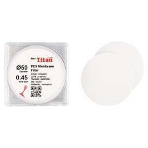 100/Pk Micron PES Membrane Filters - 0.45um