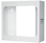 Double Glove Box Dispenser - White Steel