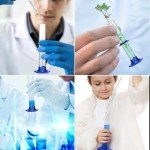 2-Pack 250ML Thick Glass Graduated Measuring Cylinders