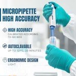 Adjustable Micropipette 100-1000ul with Tips