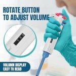 Adjustable Micropipette 100-1000ul with Tips