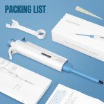 Adjustable Micropipette 100-1000ul with Tips