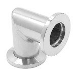 KF-16 90 Degree Mitered Vacuum Fitting, Stainless Steel