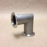 KF-16 90 Degree Mitered Vacuum Fitting, Stainless Steel