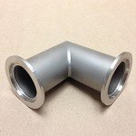 KF-16 90 Degree Mitered Vacuum Fitting, Stainless Steel