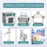 Portable Oilless Diaphragm Vacuum Pump 30L/min