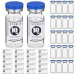 20 Pack 10ml Sealed Sterile Glass Vials