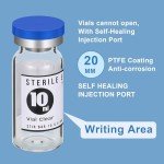 20 Pack 10ml Sealed Sterile Glass Vials