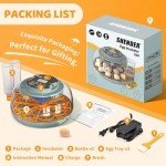 Automatic Egg Incubator for 18 Chicken & Quail Eggs