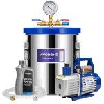 VIVOHOME 5 Gallon Stainless Steel Vacuum Chamber Kit