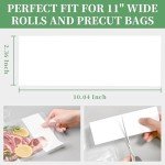 KVSK Vacuum Sealer Bags - 20 Count Liquid Block