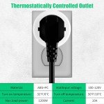 Thermostat Plug Outlet for Heated Water Bowls