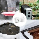 Thermostat Plug Outlet for Heated Water Bowls