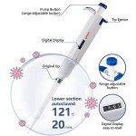 High-Accuracy 1-5ml Adjustable Pipette - Single Channel
