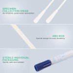 50 Sets Sterile Nasopharyngeal Flocked Swabs