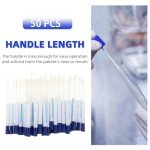 50 Sets Sterile Nasopharyngeal Flocked Swabs