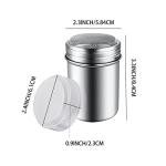Stainless Steel Powder Sugar Shaker with Lid