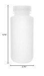 EISCO 500mL Wide Mouth Reagent Bottle - HDPE