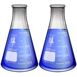 500ml Erlenmeyer Flask - Borosilicate Glass (2 Pack)