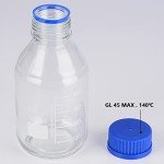 Stonylab 500ml Graduated Glass Media Storage Bottle