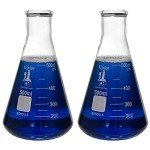 500ml Erlenmeyer Flask - Borosilicate Glass (2 Pack)