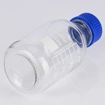 Stonylab 500ml Graduated Glass Media Storage Bottle