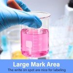 12-Pack 200ml Thick Glass Beakers with Spouts