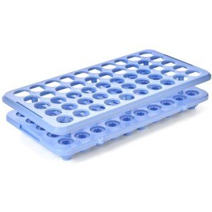 BIGLEE Detachable Plastic Test Tube Holder Rack