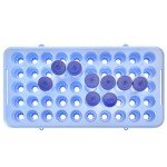BIGLEE Detachable Plastic Test Tube Holder Rack