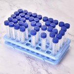 BIGLEE Detachable Plastic Test Tube Holder Rack